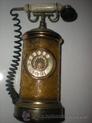 Vintage: BOTELLA telefono MUSICAL