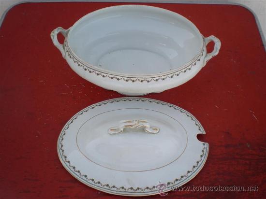 Vintage: sopera de porcelana - Foto 2