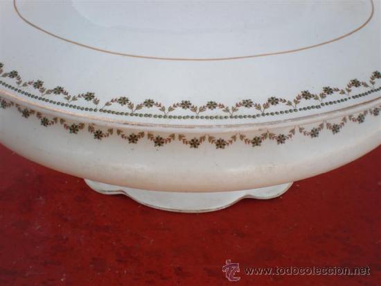 Vintage: sopera de porcelana - Foto 4