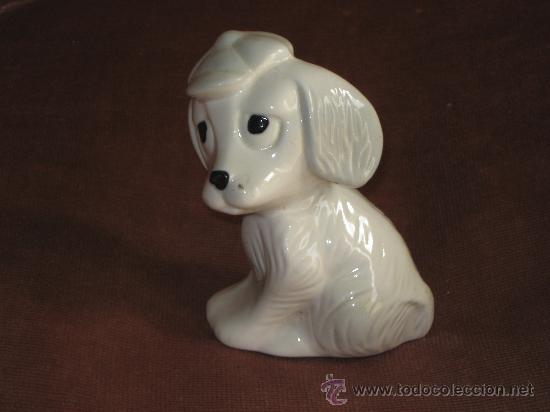 Vintage: PORCELANA DE PERRO MIDE 12CM