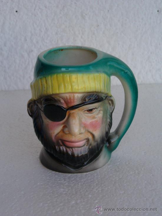 Vintage: JARRA DE PERSONAJE ( PIRATA ) GASTOS DE ENVIO 7&euro; PENINSULA Y BALEARES RESTO CONSULTAR.