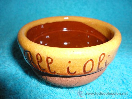 Vintage: BOL DE BARRO ALL I OLI. EL CATLLAR A&Ntilde;OS 80