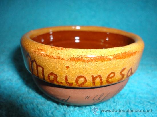 Vintage: BOL DE BARRO MAIONESA. EL CATLLAR A&Ntilde;OS 80