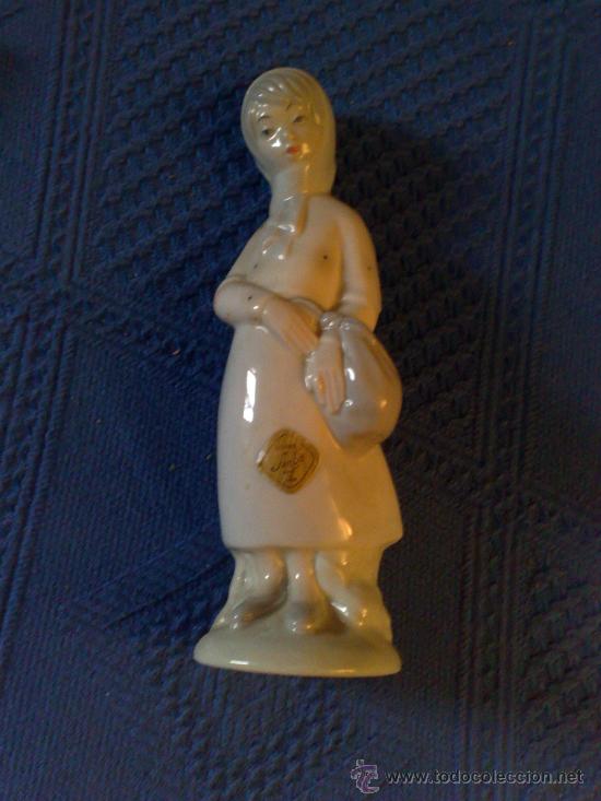 Vintage: ANTIGUA FIGURA PORCELANA SANBO A&Ntilde;OS 70 22 CM ALTURA