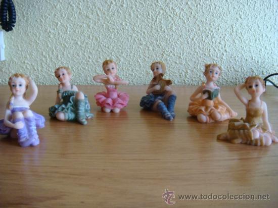 Vintage: COLECCION DE SEIS PRECIOSAS MU&Ntilde;ECAS