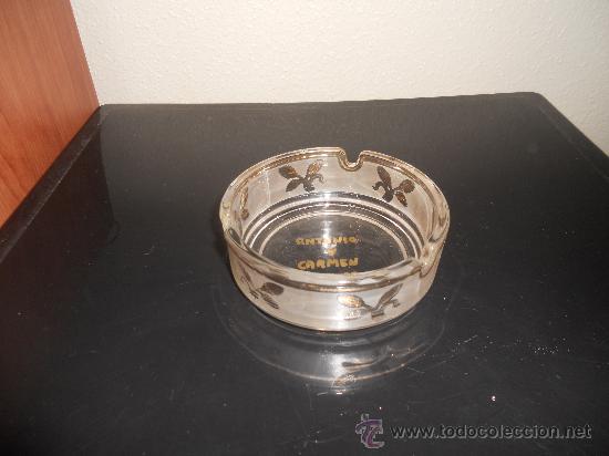 Vintage: CENICERO DE CRISTAL. - Foto 1