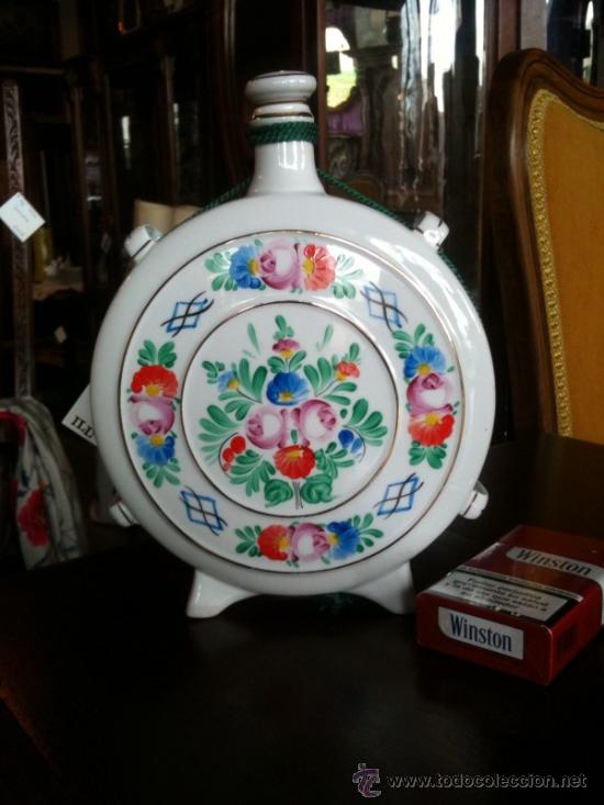 Vintage: ORIGINAL PORCELANA HUNGARA DE HOLLOHAZA. PINTADA A MANO 1.960.