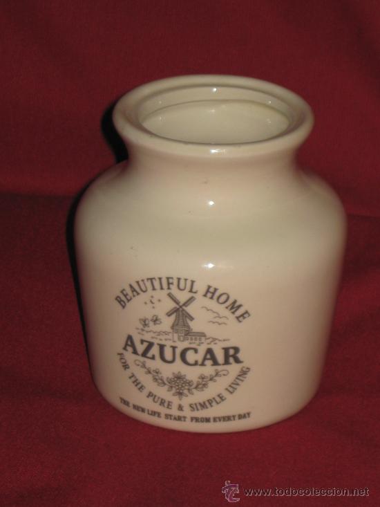 Vintage: RECIPIENTE PARA EL AZUCAR - MIDE 13 CM