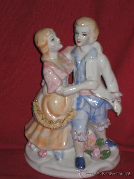 Vintage: PAREJA DE EPOCA A&Ntilde;OS 80 EN PORCELANA
