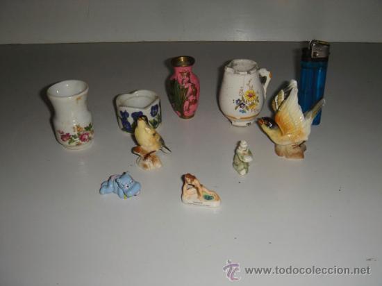 Vintage: Lote de miniaturas de porcelana.