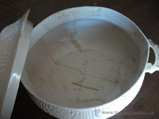 Vintage: conjunto interno del vaso i tapadera - Foto 6