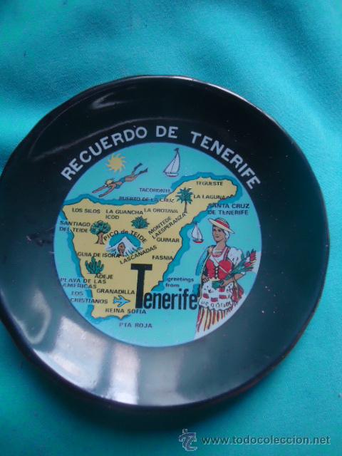 Vintage: PLATO, PLATITO DECORACION RECUERDO DE TENERIFE, SOUVENIR