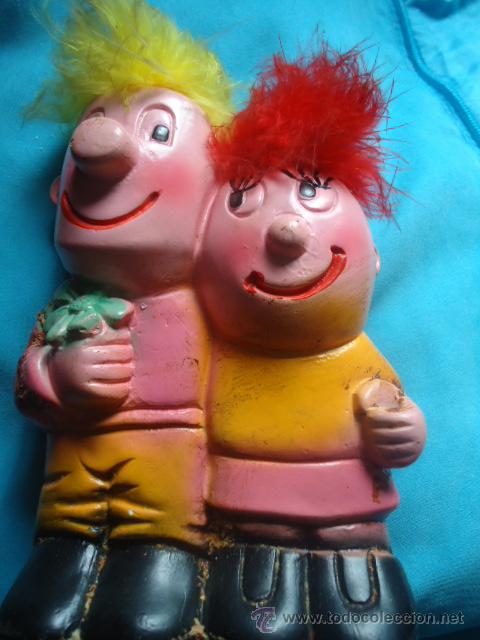 Vintage: ANTIGUA Y ORIGINAL FIGURA PAREJA, REGALO INFORMAL