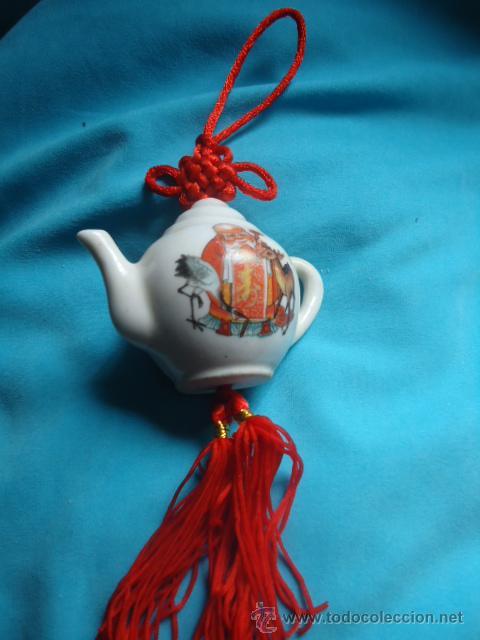 Vintage: ANFORA DE CERAMICA DECORACION, TIPO CHINO