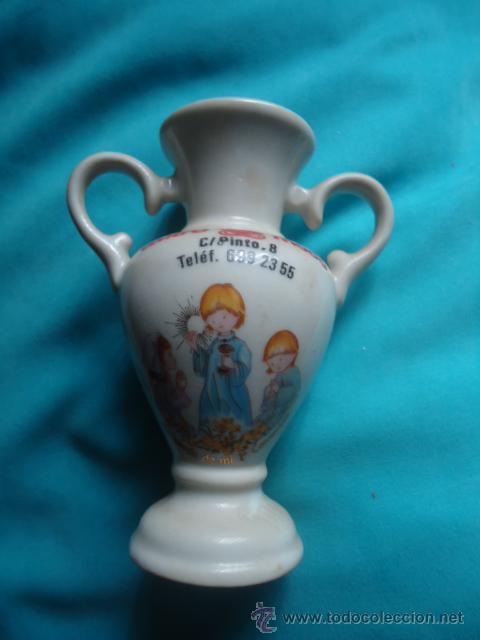 Vintage: ANFORA, JARRONCITO 1&ordf; COMUNION CENTRO MODA PORCELANA