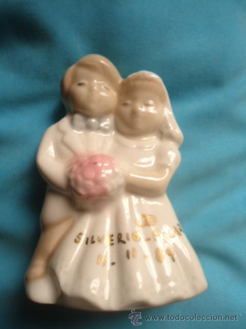 Vintage: FIGURITA PAREJA DE NOVIOS PORCELANA