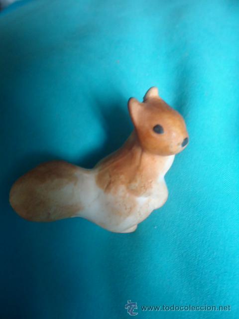 Vintage: FIGURITA ARDILLA, MINI CERAMICA