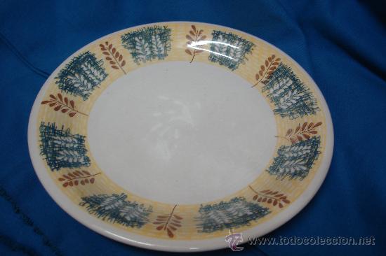 Vintage: PLATO CER&Aacute;MICA ANDINA ECUADOR