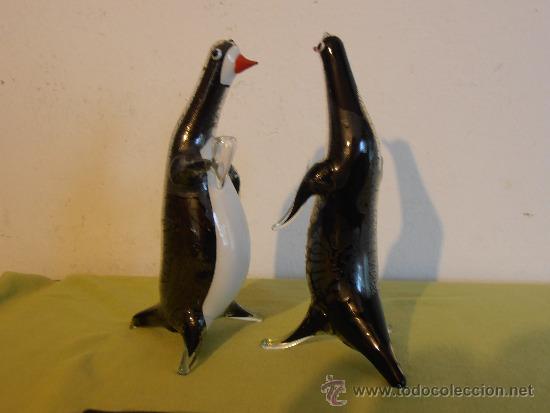 Vintage: DOS PINGUINOS BEBEDORES - Foto 5