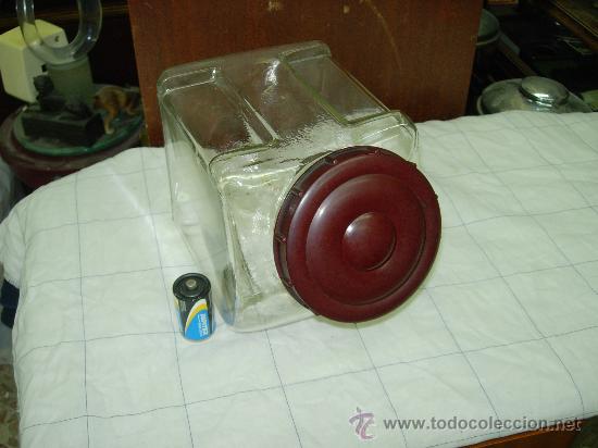 Vintage: tarro de cristal de caramelos - Foto 1