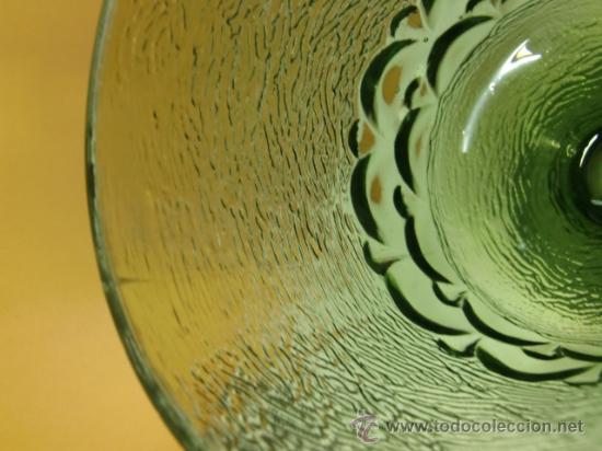 Vintage: Cop&oacute;n de cristal verde - Foto 3
