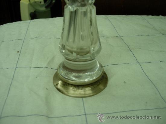 Vintage: violetero cristal y plata - Foto 3