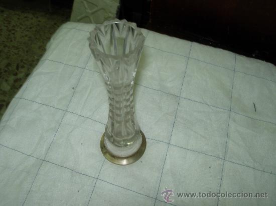 Vintage: violetero cristal y plata - Foto 4