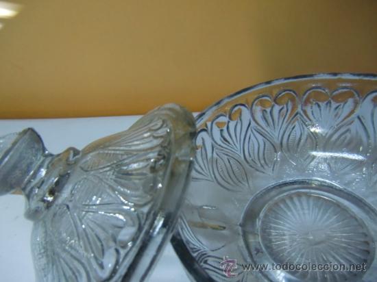 Vintage: Bombonera de cristal - Foto 3