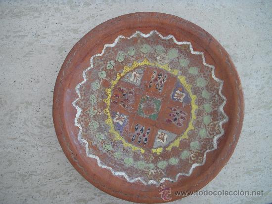 Vintage: plato de piel - Foto 3