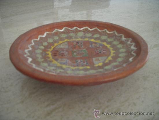 Vintage: plato de piel - Foto 4