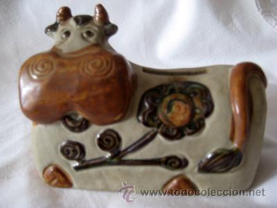 Vintage: HUCHA con forma de Vaca - Foto 1