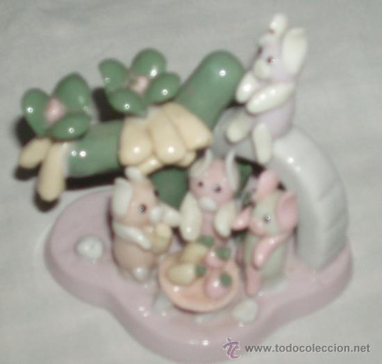 Vintage: familia de cerditos