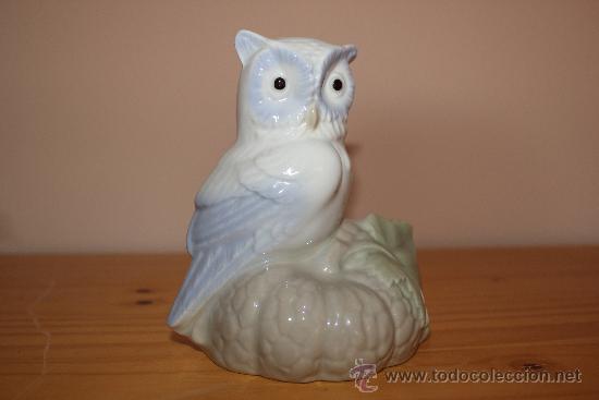 Vintage: Buho de porcelana a&ntilde;os 70,s