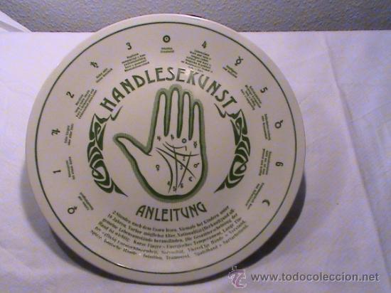 Vintage: Original plato con motivo quirom&aacute;ntico de Villeroy&Boch para Harlekin Geschenke