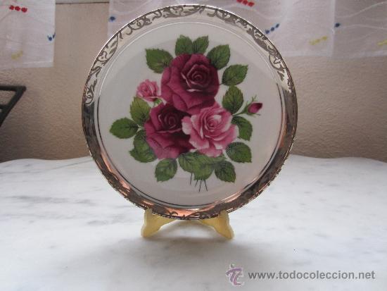 Vintage: plato de porcelana - Foto 1