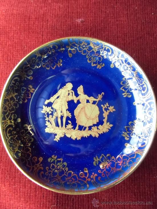 Vintage: 2 platitos de limoges - Foto 1