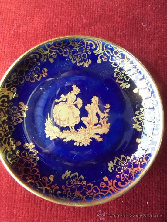 Vintage: 2 platitos de limoges - Foto 2