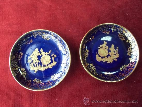 Vintage: 2 platitos de limoges - Foto 3