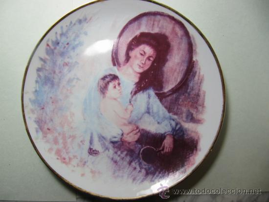 Vintage: Plato de maternidad, N.12. 24cms