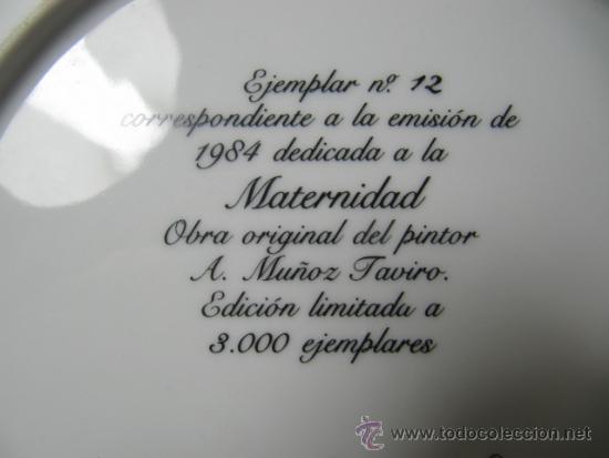 Vintage: Plato de maternidad, N.12. 24cms - Foto 3