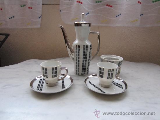 Vintage: juego de tu y yo para caf&eacute; - Foto 1
