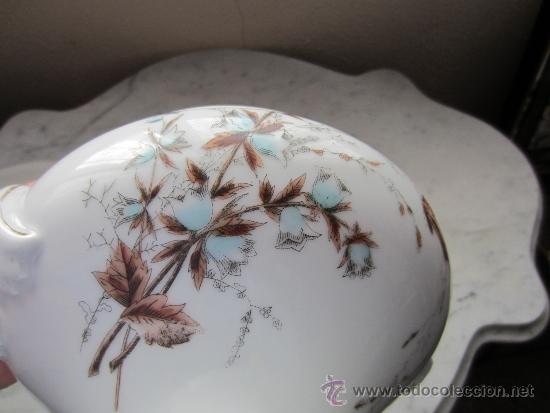 Vintage: sopera con flores - Foto 3