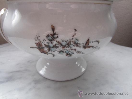 Vintage: sopera con flores - Foto 5