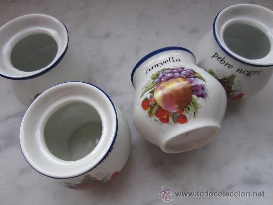 Vintage: especieros de porcelana - Foto 4