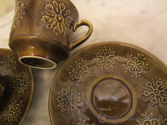 Vintage: dos tazas y dos platos - Foto 2