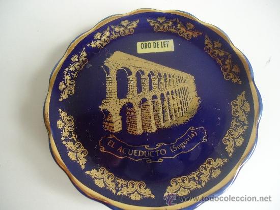Vintage: PLATO ACUEDUCTO SEGOVIA, artesanias Beth