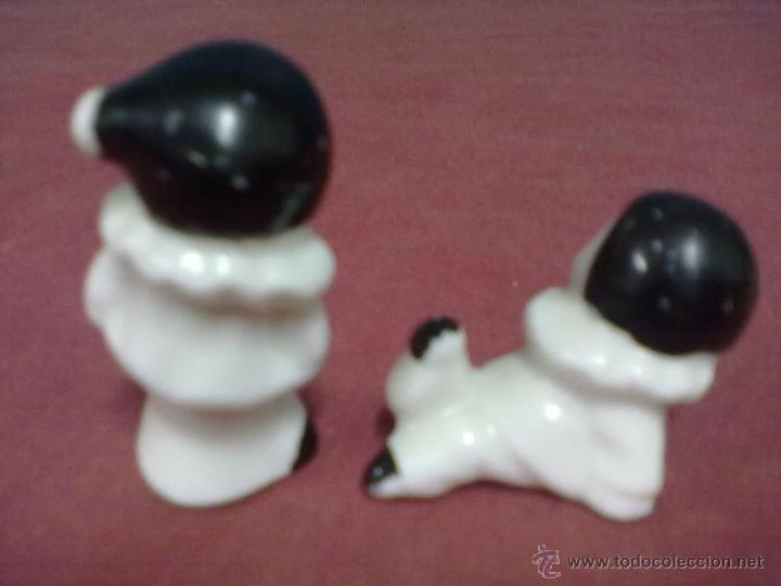 Vintage: DOS PEQUE&Ntilde;OS PIERROT - Foto 2