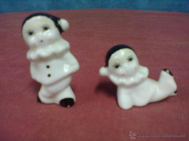 Vintage: DOS PEQUE&Ntilde;OS PIERROT - Foto 1