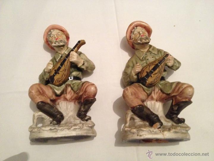 Vintage: LOTE DE DOS FIGURAS DE CERAMICA