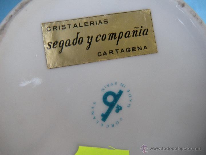 Vintage: ANTIGUO JARR&Oacute;N FLORERO CON BARCO. - Foto 3